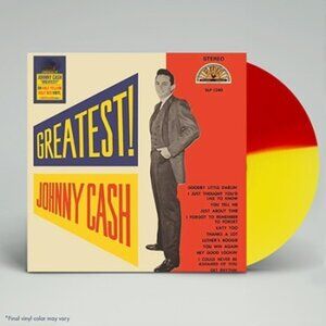 Johnny Cash Greatest! LP ~ Exclusive Colored Vinyl ~ Ltd Ed of 300 ~ Brand New!
